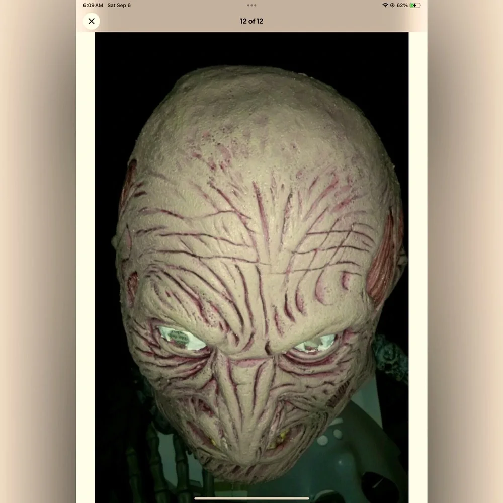 VANTAGE Nightmare On Elm Street Deluxe Late Freddy Mask 3319 NW LINE CINEMA 2000